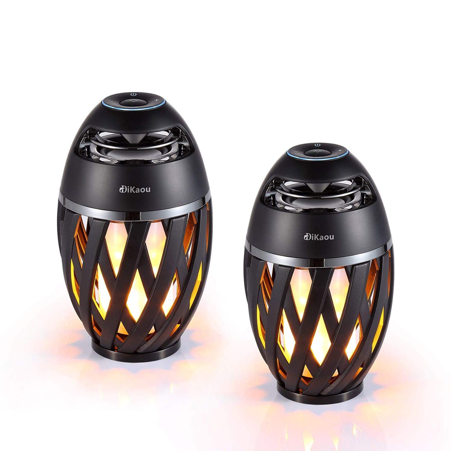 dikaou led flame table lamp