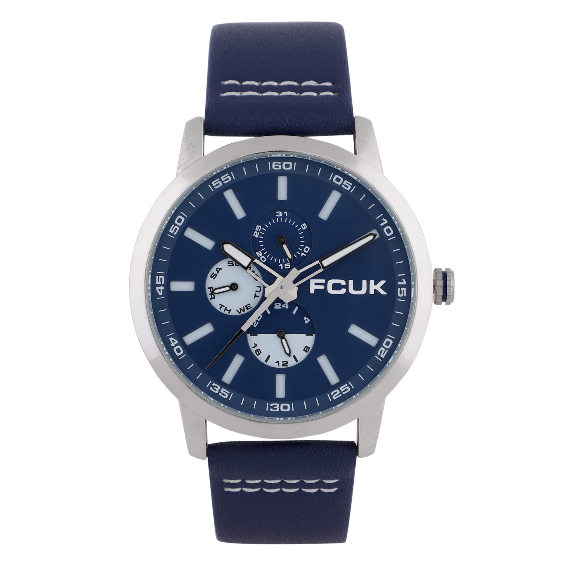 FCUK Analog Blue Dial Mens Watch-FK0006D (B0835HCY92) Amazon Price History, Amazon Price Tracker