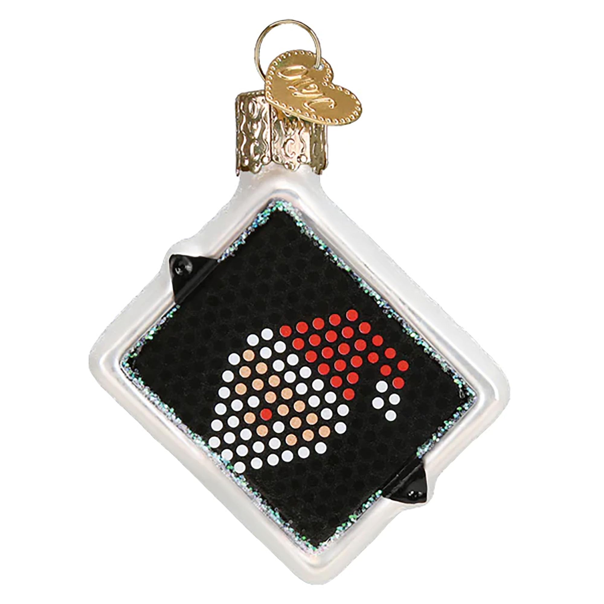 Old World Christmas Gumdrops Mini Lite Brite Glass Blown Ornament for Christmas Tree, Handcrafted Holiday Decoration, Toy Collection