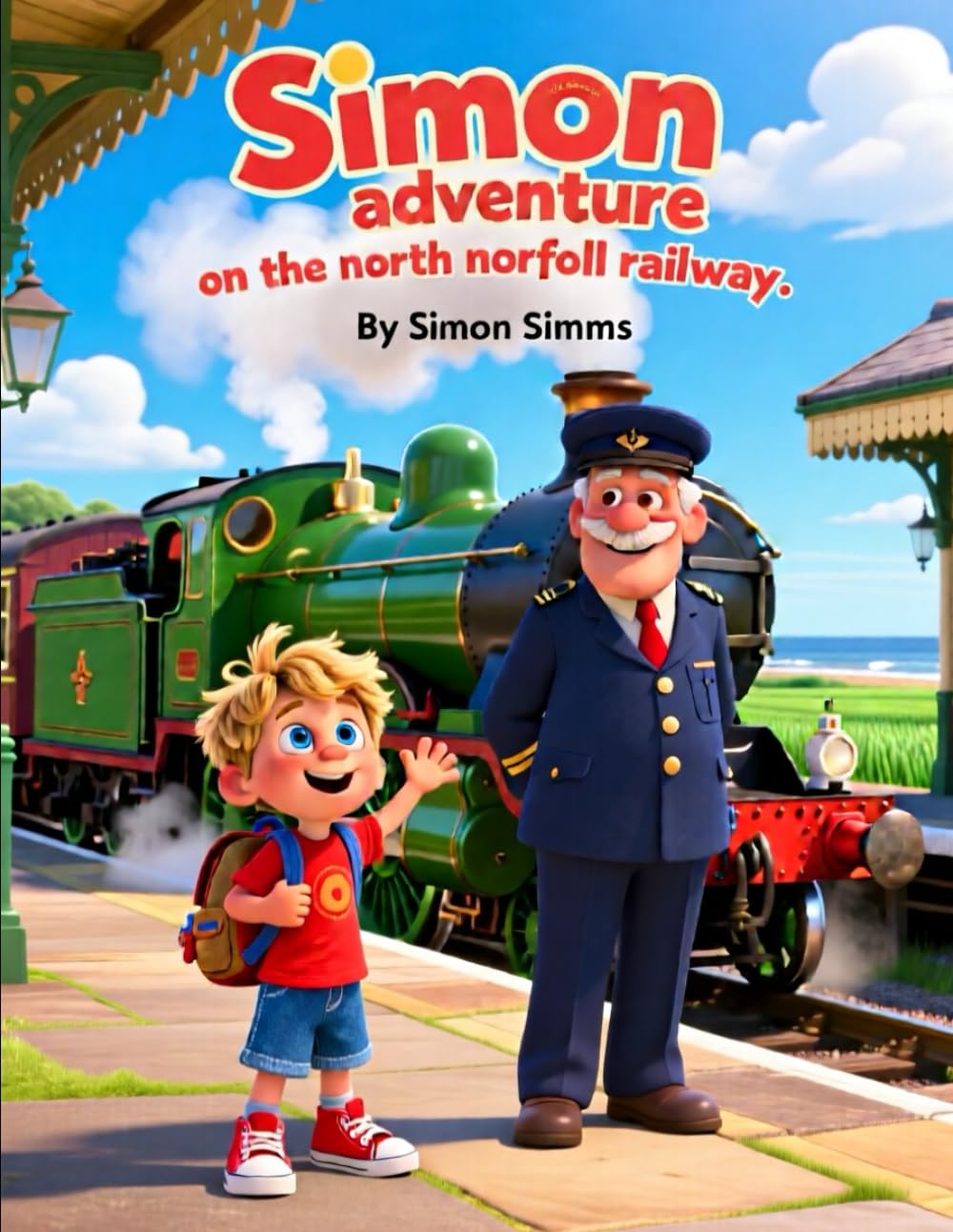 Simon adventure on the north Norfolk railway