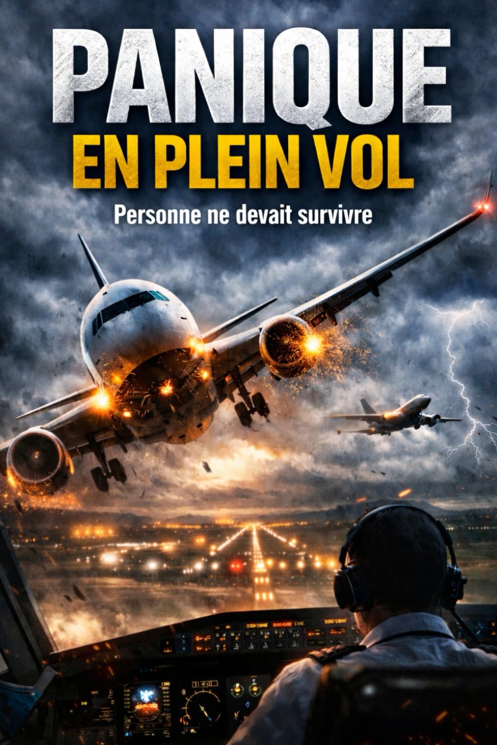 PANIQUE EN PLEIN VOL: TOME 1 : Personne ne devait survivre (Collection Romans Français)