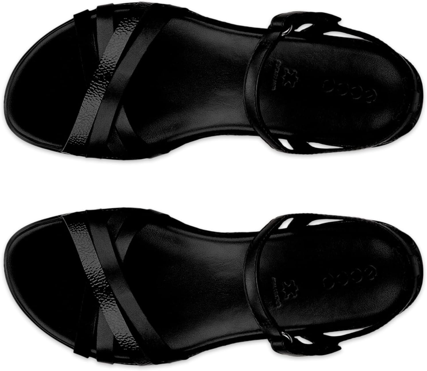 ECCO womens Flash Leather Ankle Strap