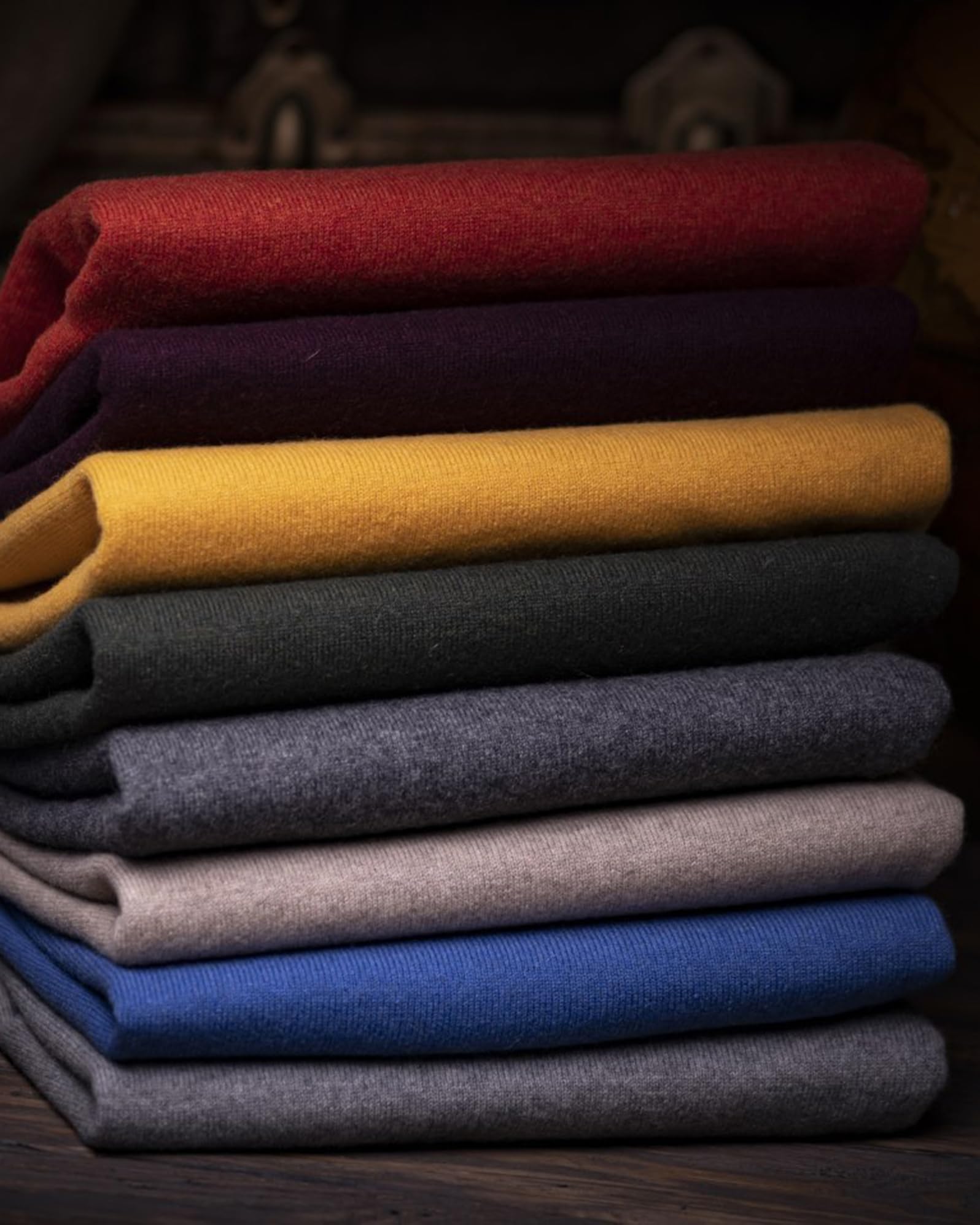 Maglione Uomo Girocollo, 30% Cashmere 70% Lana, Made in Italy, Pullover Manica Lunga, Maglia Invernale