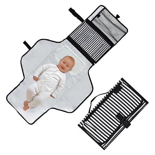 Miniatura 2 de Cambiador de pañales portátil, cambiador de pañales desmontable, estación cambiadora de pañales, regalos para baby shower, niñas y niños recién
