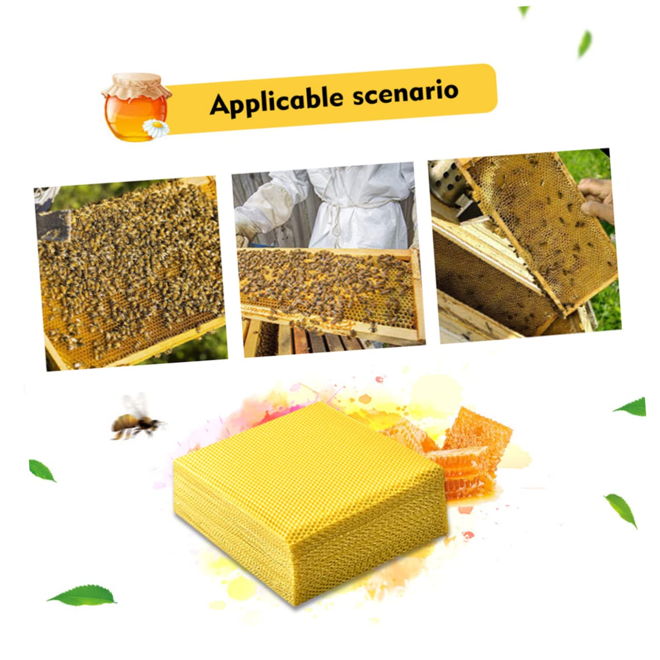 BESPORTBLE Fogli Da 10 Pezzi Forniture Per Apiario Fondazione