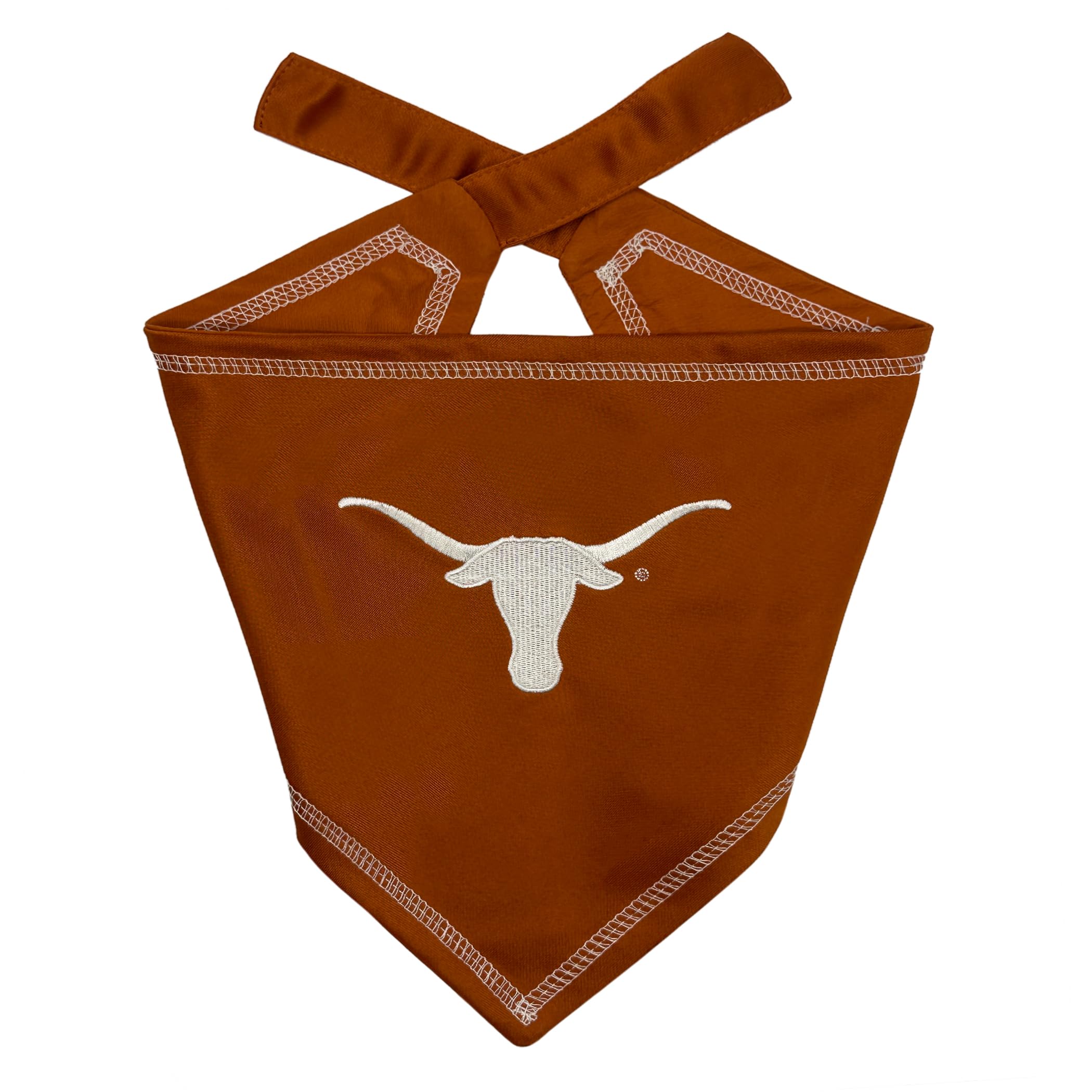 Pets FirstNCAA Texas Longhorns Tie Bandana, Large/x-Large. Dog Bandana Scarf Bib for Pet Cat Dog. The Ultimate Game-Day, Party Bandana (TX-3550-L-XL)