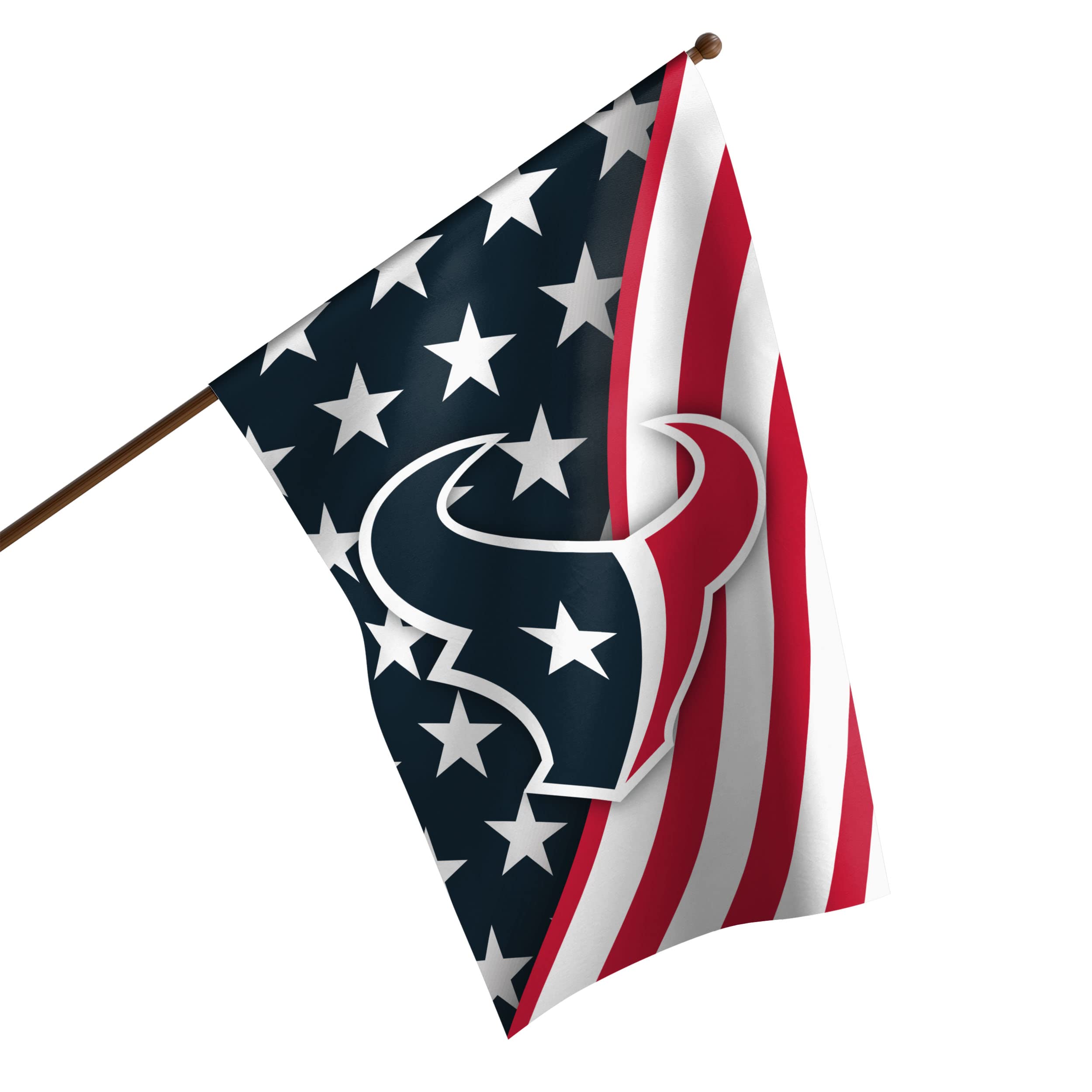 NFL Double Sided Team Logo Vertical Flag (40" x 28")