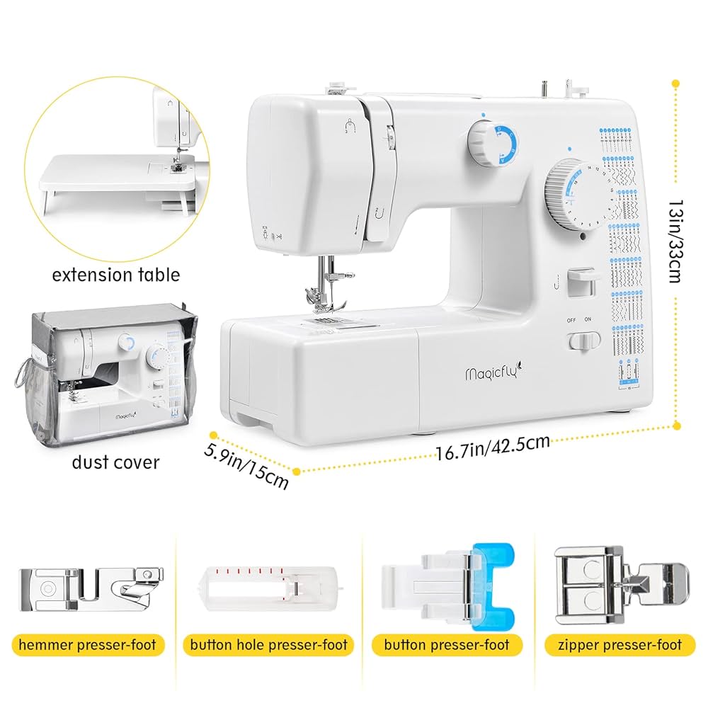 DreamyMagic　0504 Sewing Machine Light 20 LEDs Purple Lighting Flexible Neck