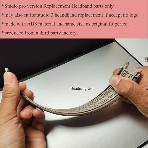 Miniatura 5 de Studio Pro - Accesorios de repuesto para la cabeza, auriculares inalámbricos Studio Pro con kit de reparación (marrón oscuro)