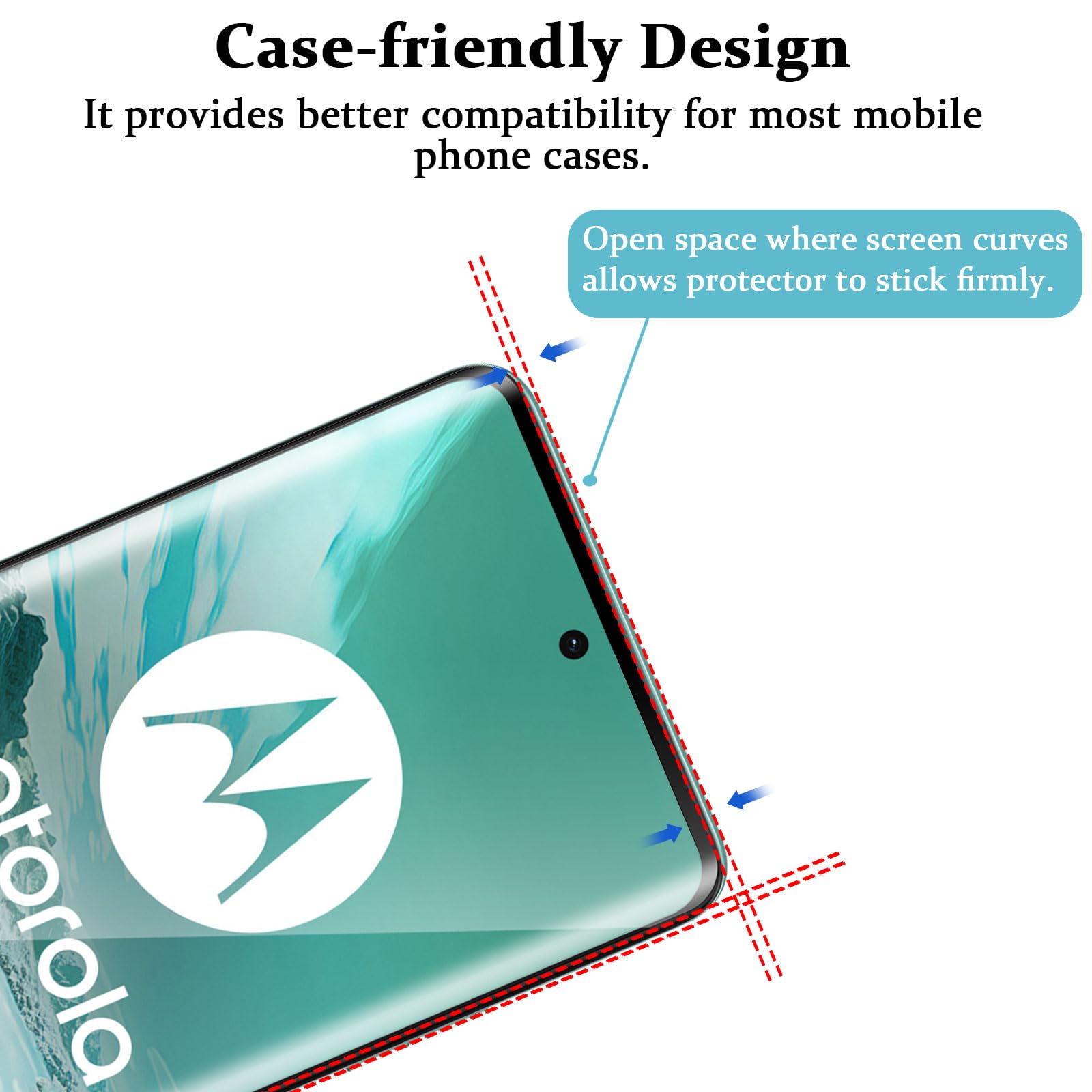 PELLICOLA IN VETRO TEMPERATO CURVO PER REALME 7 5G PROTEZIONE TOTALE 3D 9D - Foto 9