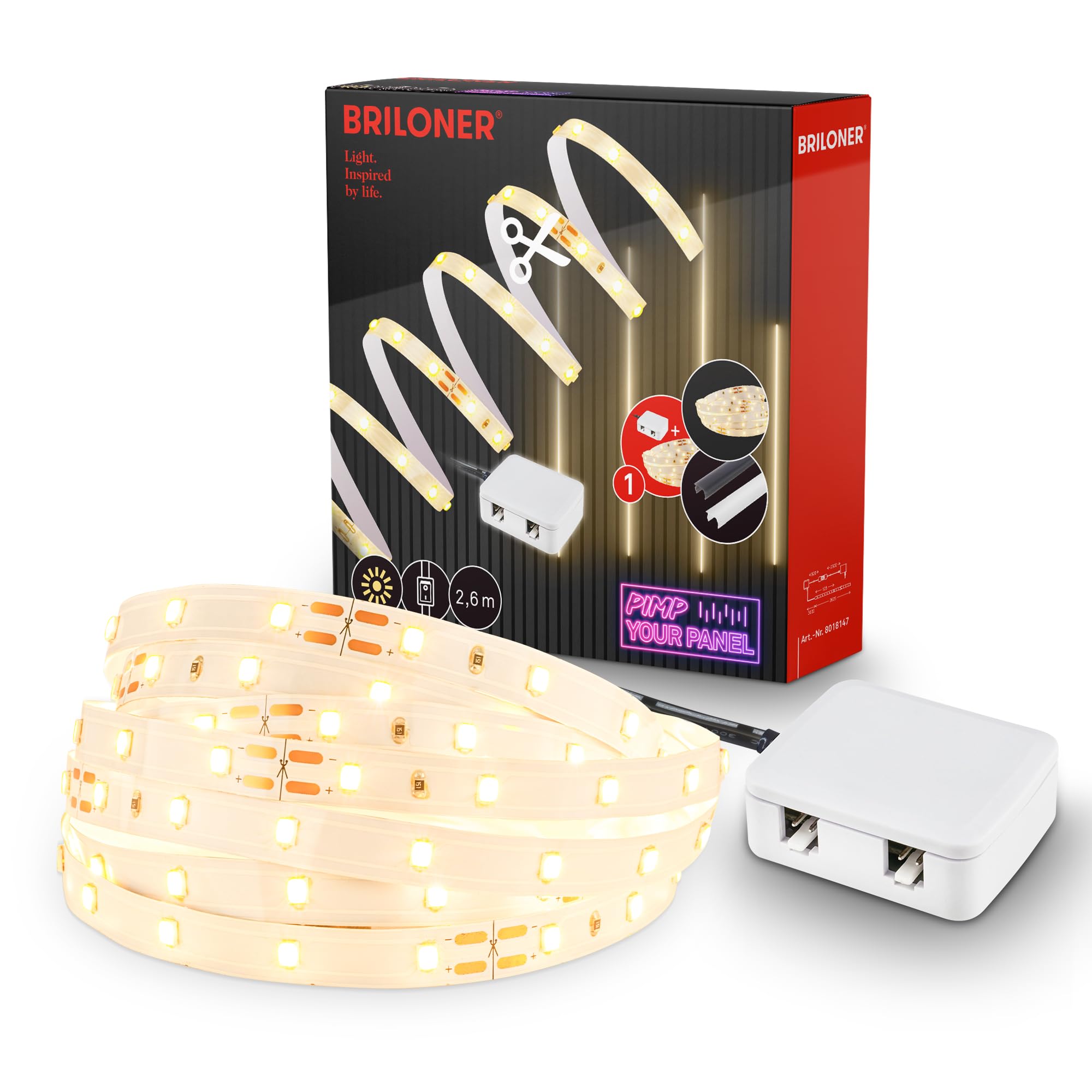 BRILONER Pimp your Panel LED Strip Starterset