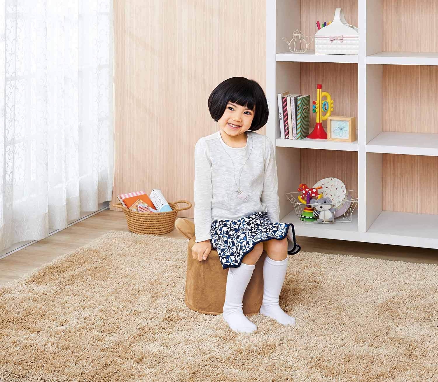 Amazon.co.jp: コジット 牛乳パックチェアカバー くまちゃん 直径30×高