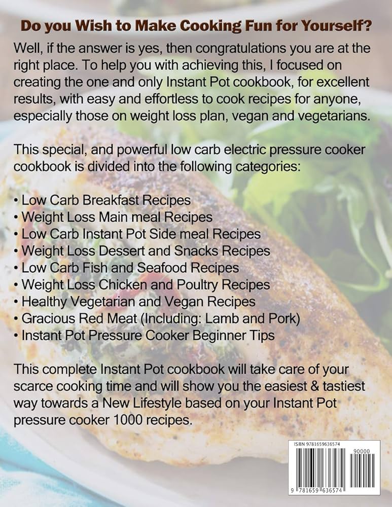 Easy Low Carb Pressure Cooker Recipes 2023 AtOnce