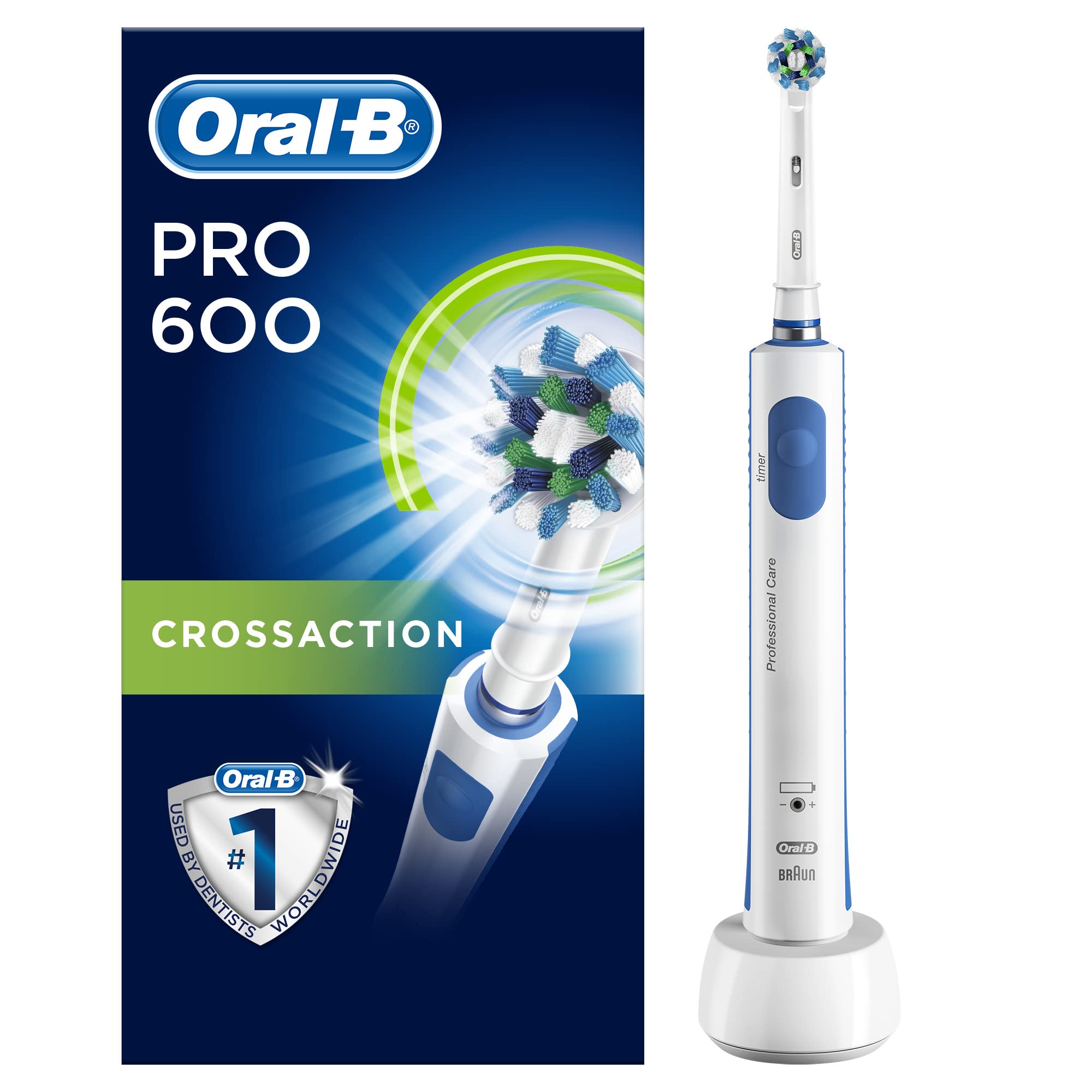 Oral-B PRO 600 Cross Action elektrische Zahnbürste, Modell 2014