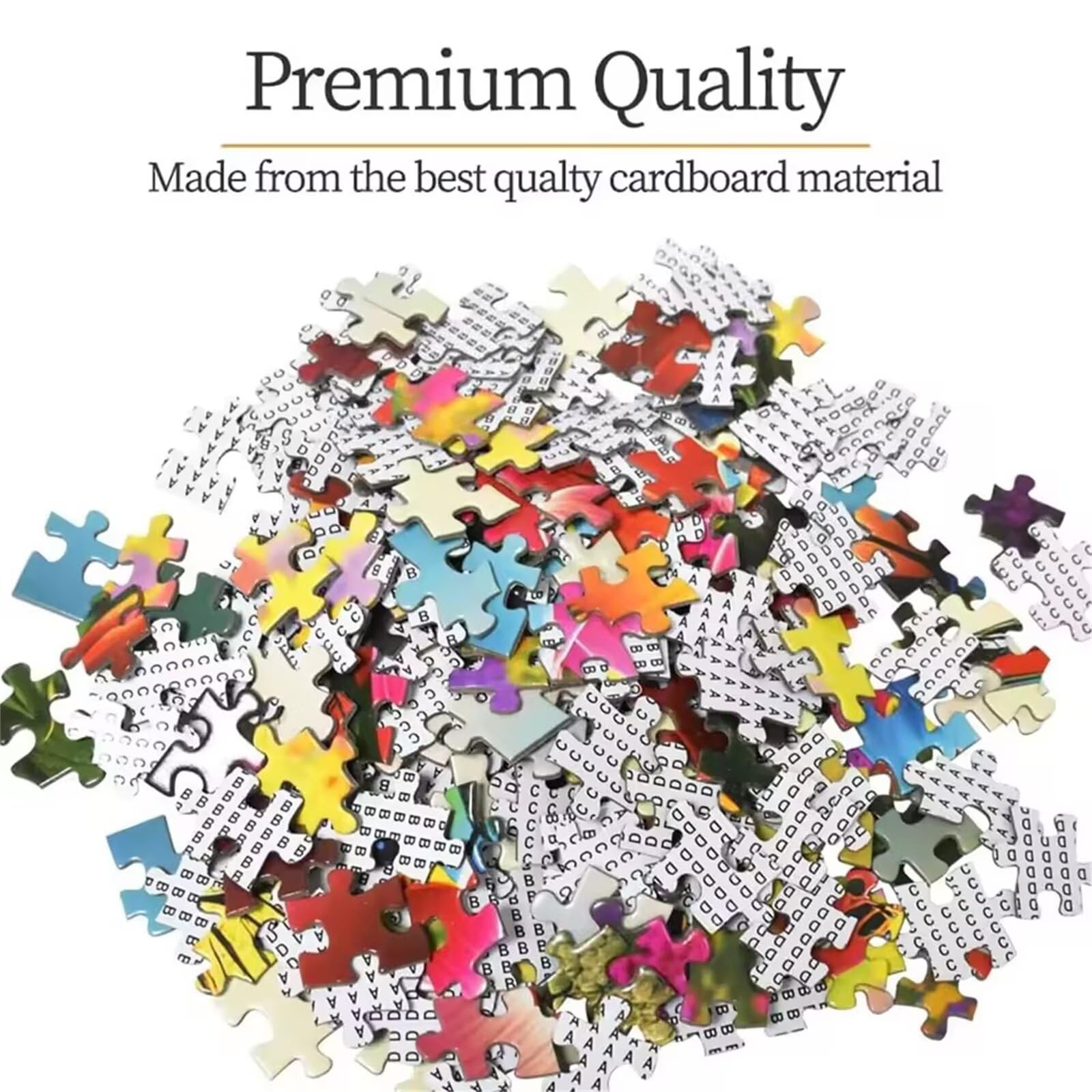 Puzzle 1500 Pezzi per Adulti,Puzzles Artistico,Farfalla fluorescente a cascata puzzle fai da te Intrattenimento Creativo, puzzles Classico Regali per la casa