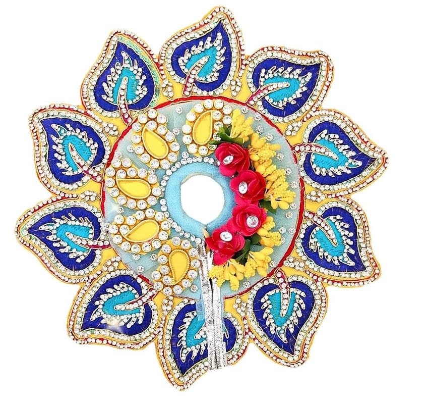 Image of Partish Laddu Gopal Heavy Janamashtmi Dress Size 2 l Ladoo Gopal Dress l Kanha Ji Poshak Size 1 2 4 5 6 (Y)