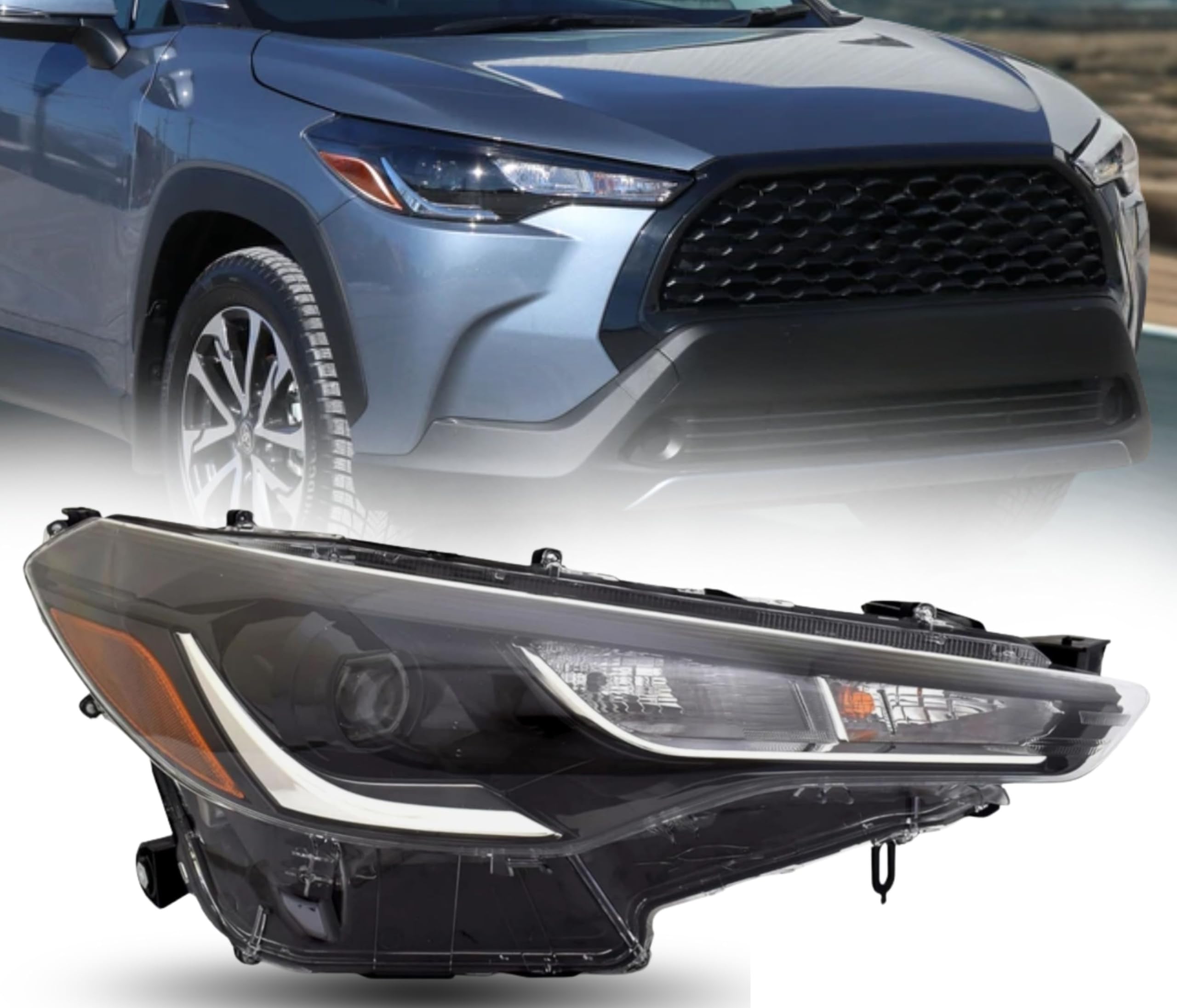 Amazon.com: LED Headlight Assembly Replacement For Toyota 2022