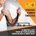 COMFORTFRIENDS Power Twister Bar – 20kg Resistance Chest Workout Equipment for Strength Training & Upper Body Fitness gallery image