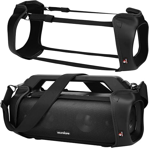 Miniatura 1 de TXEsign Funda rígida de repuesto para altavoz Anker Soundcore Motion Boom Plus para exteriores, funda protectora de EVA, bolsa de transporte de
