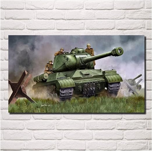 Amazon ソ連戦車重戦車2mアンチハリネズミ兵士の壁紙アートワーククラシック画像 ウォールアートキャンバス絵画60x80cmフレームなし アートフレーム ポスター オンライン通販 Amazon ソ連戦車重戦車2mアンチハリネズミ兵士の壁紙アートワーククラシック画像 ウォールアートキャンバス絵画60x80cmフレームなし アートフレーム ポスター オンライン通販