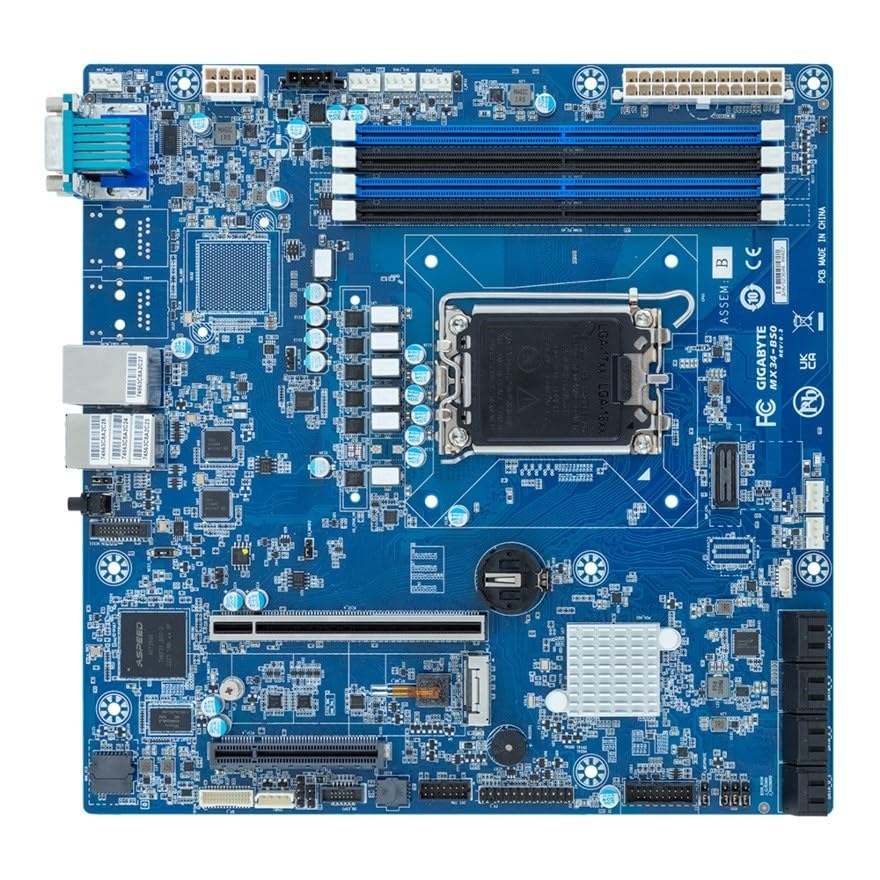 GIGABYTE Scheda madre MX34-BS0 - Intel® Xeon® E-2400 - microATX UP