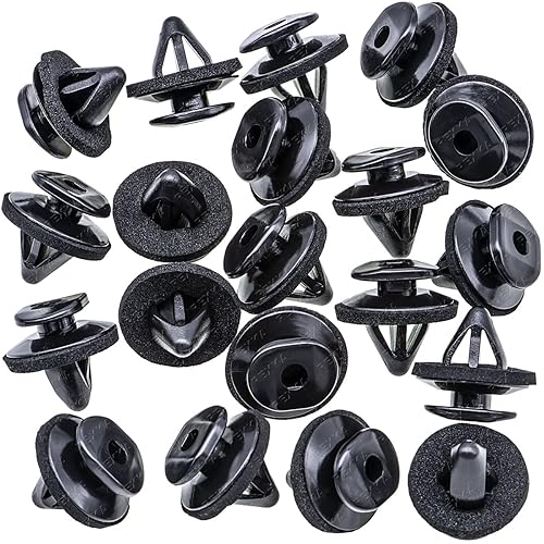 Miniatura 2 de Rexka 20 piezas de guardabarros, balancines, guarniciones, retenedores con sellador para Subaru 909130088 909130109 Ascent Forester Impreza Legacy