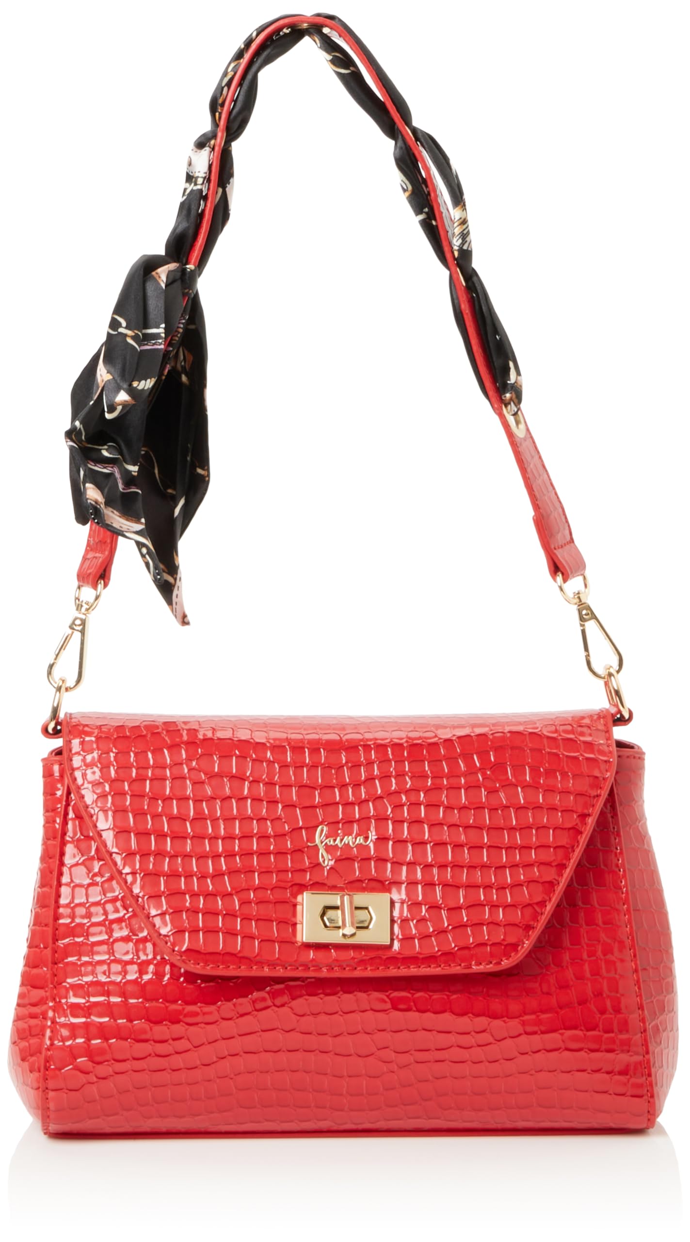 NAEMI Women's Shoulder Bag, red, One Size