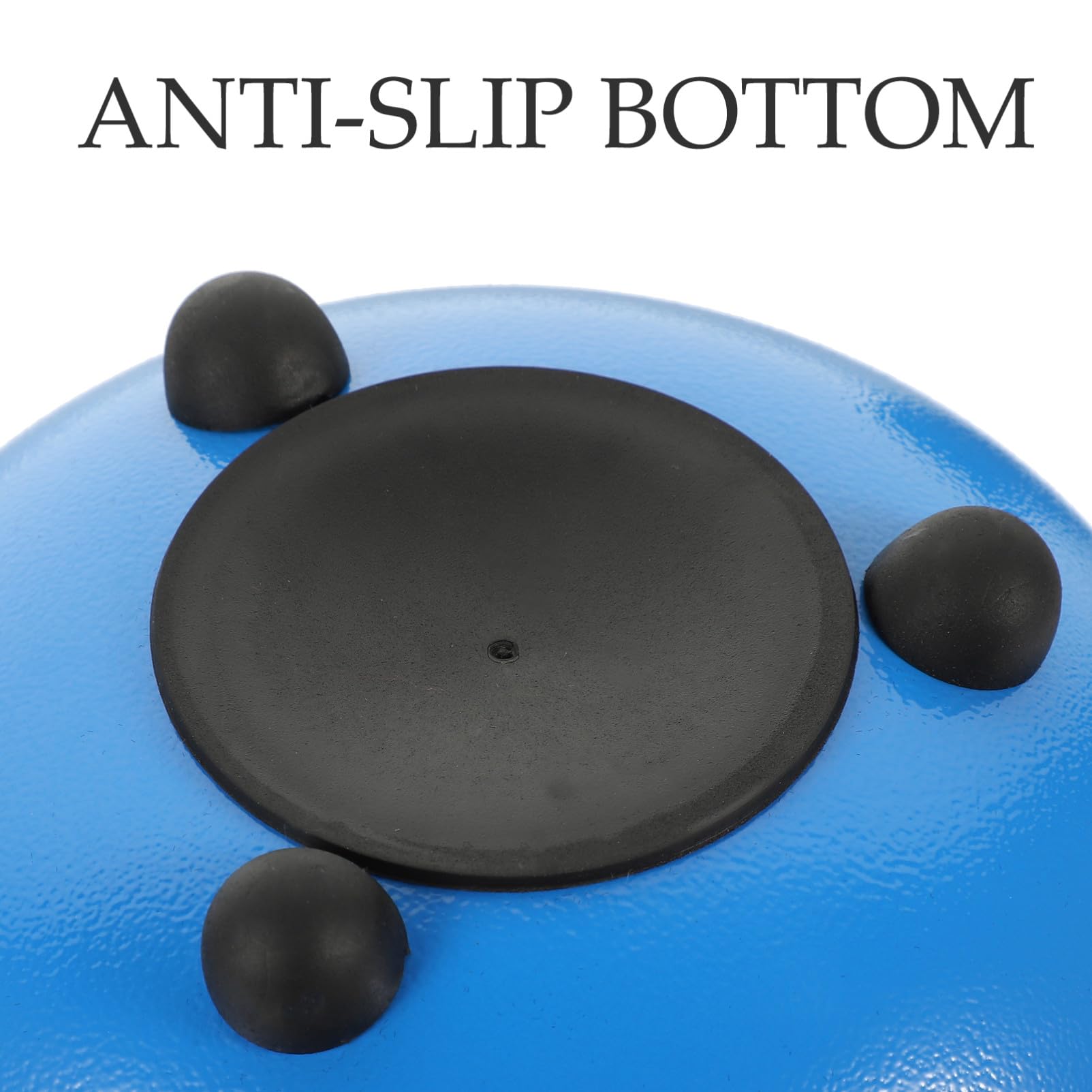 Zungentrommel Satz für Anfänger 1 Satz Blau, Stoff und Titan | Kinderinstrument, Geeignet für Musikunterricht und Yoga Meditation, als Handtrommel Nutzbar