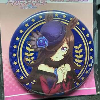Cygames展　缶バッチ　ライスシャワー　A ウマ娘 ライスシャワー サイゲ展 Cygames展 缶バッジ