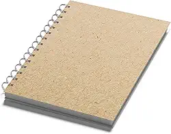Caderno A5 SEM PAUTA, 21x14cm, 80 Folhas, 90G