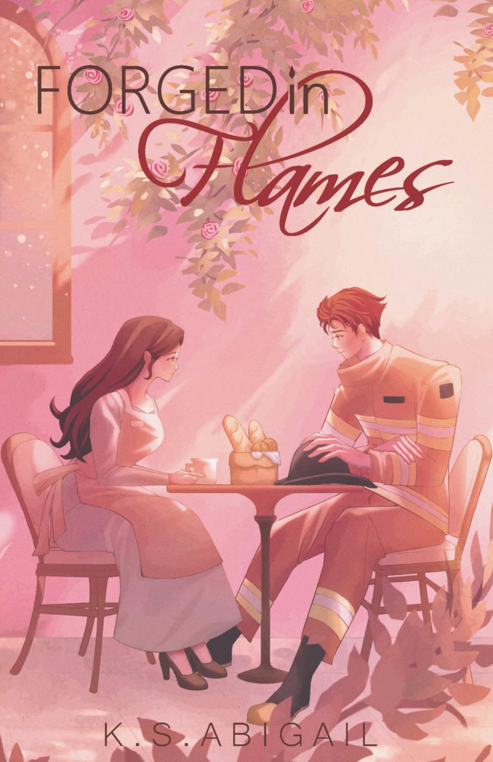 Forged in Flames: A Sweet, Hilarious & Steamy Small Town Firefighter Romance (The Flames Series)