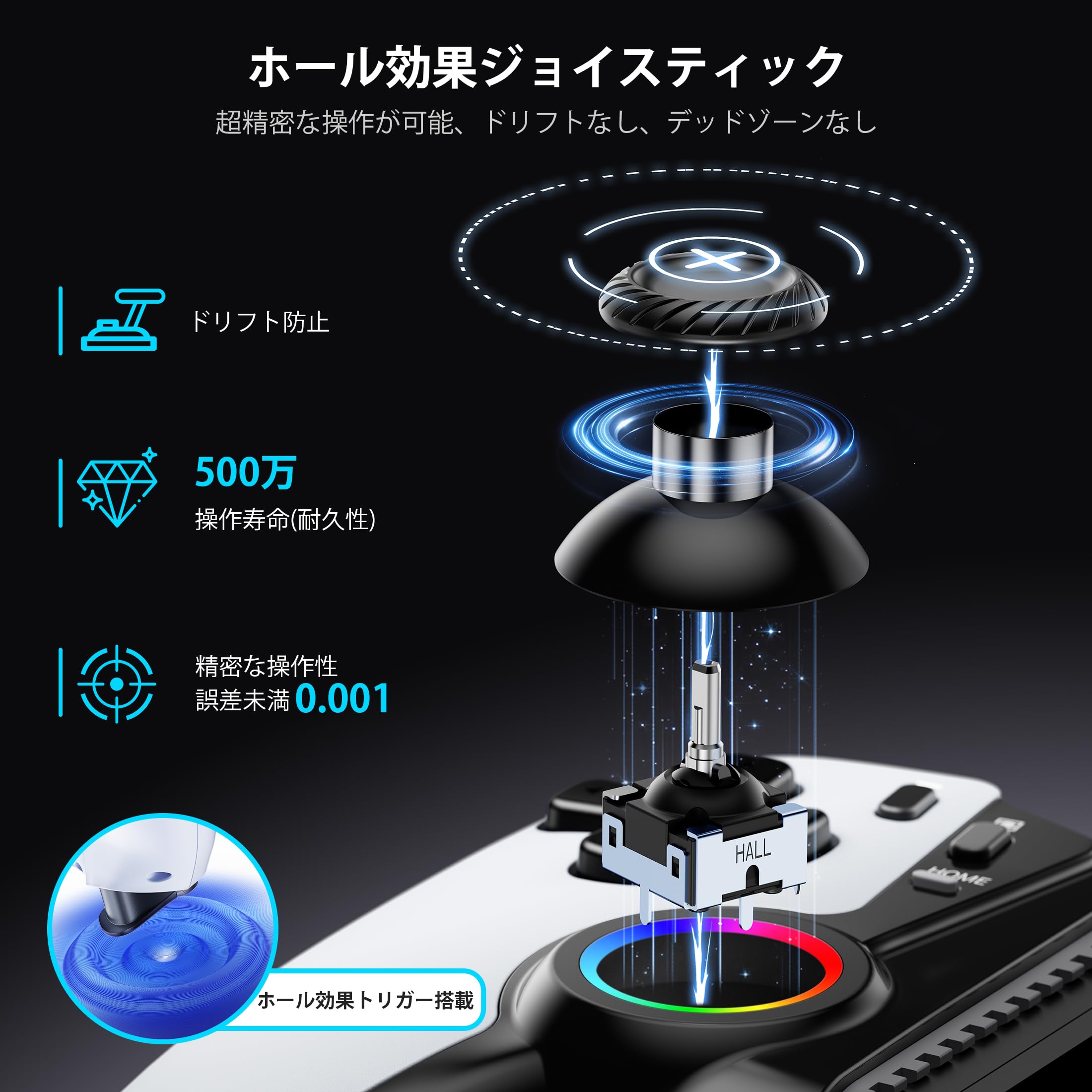 Amazon.co.jp: Elekasumi スマホコントローラー【Switch1/2/OLED