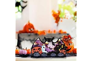 CCINEE Halloween Lighted Haunted House Tabletop Decor