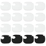 AQUANEAT 16 pcs Replacement Canister Filter Pads Compatible with AMOSIJOY/PONDFORSE 172/225/265GPH Aquarium Filter Media Generic Floss