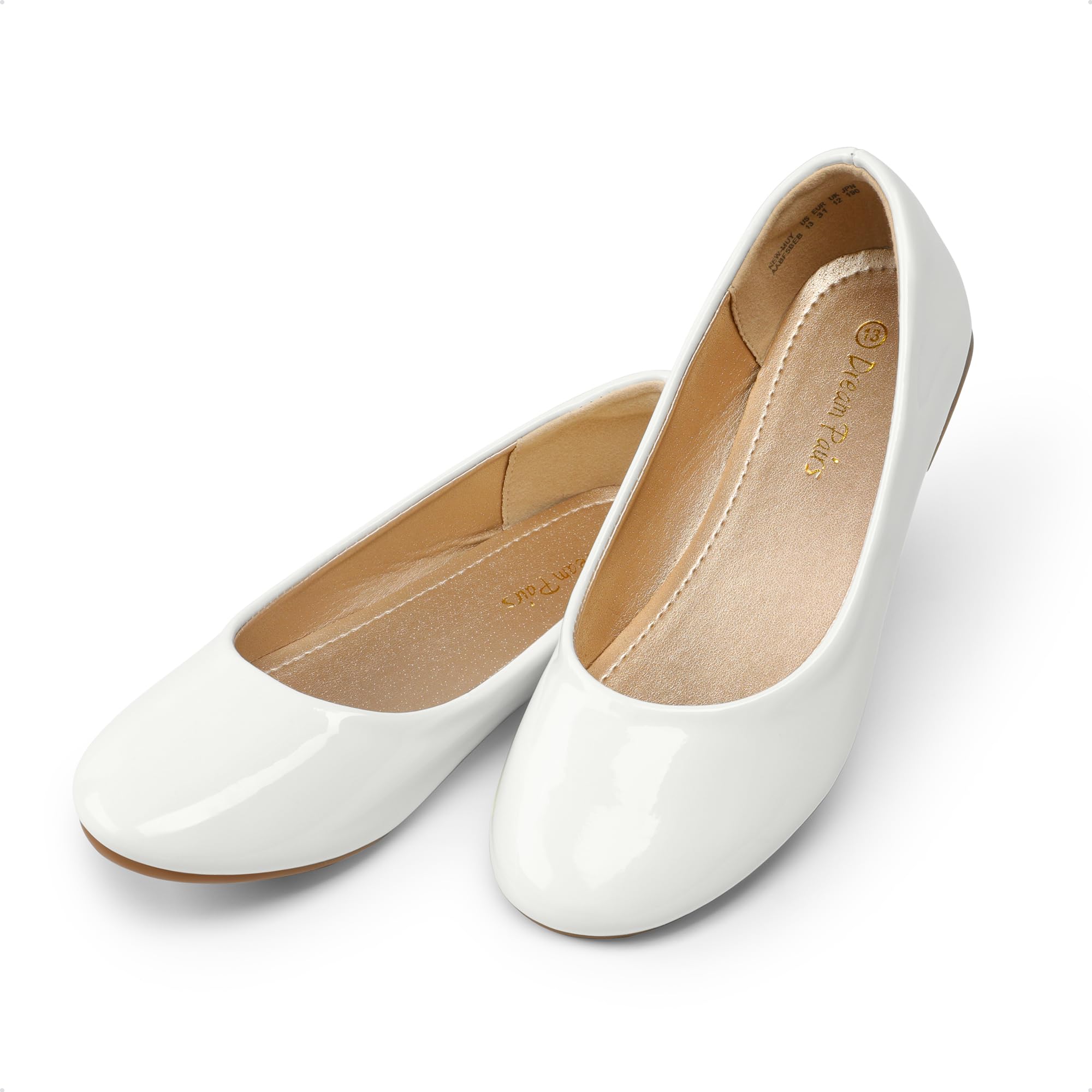 DREAM PAIRS Ballerines Fille Confortables à Enfiler, Chaussures Plates Enfant Semelle Souple Antidérapante, pour Quotidien, Fête et Mariage