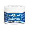 Purelygreat Patchouli Scented Cream Deodorant for Women & Men | Aluminum Free Deodorant Women & Men | Vegan & Long Lasting Odor Control | Chemicals, Parabens, BPA & Cruelty Free | 1.76 oz