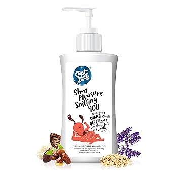 Captain Zack Shea Pleasure Sniffing You Moisturising Oatmeal Dog Shampoo 500 ml | Anti-Dandruff That Hydrates and Conditions - for Shiny, Soft and Healthy Coat