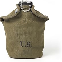 ANQIAO WW2 US Canteen Green Color استنساخ
