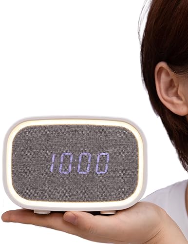 Debabu Máquina de sonido para dormir con luz nocturna amanecer y atardecer despertador