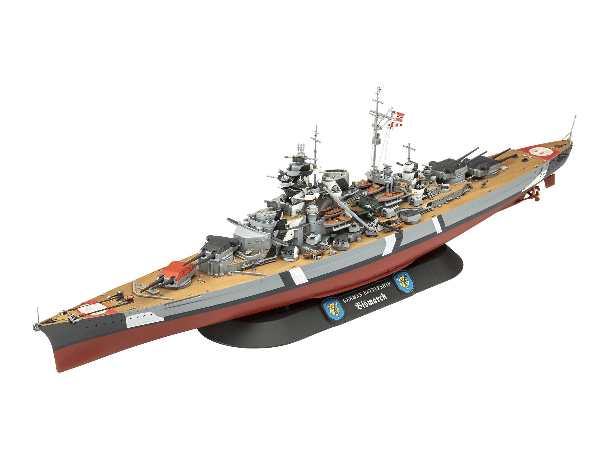 Amazon | Revell ギフトセット 05637 伝説のビスマルク (1:700 & 1