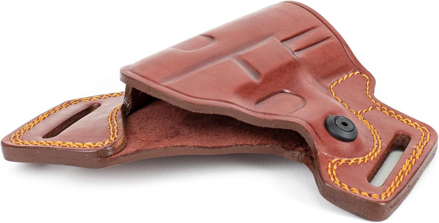 Doruk Holster for Glock 26, 27 Owb Combat Master Leather Gun Holster