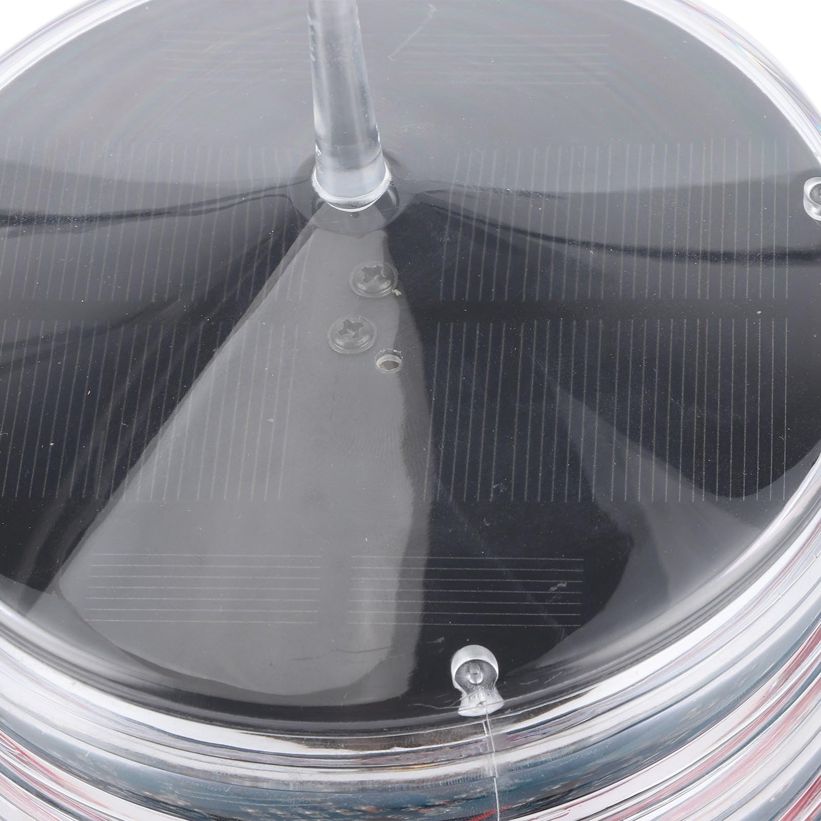 Balise lumineuse à énergie solaire, lampe flottante clignotante à LED, feu de navigation IP68 pour bateau marin, avec panneau solaire à haute efficacité et visibilité à 360 degrés