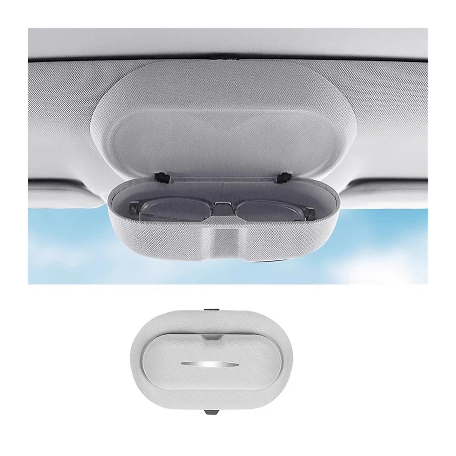 Scatola Occhiali Sole Auto per Leapmotor C10 Custodia per Occhiali da Sole per Auto Accessori Decorativi Interni Scatolas Portaoggetti Occhialis
