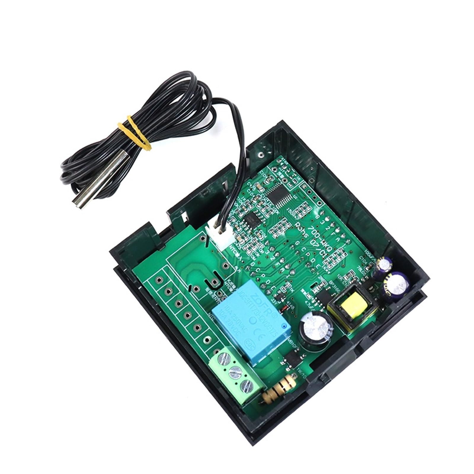 VaneAims Pid Temperature Controller HD702 Termostato di controllo digitale Termoregolatore 85-265vac con sensore NTC(No alarm with 1m NTC)