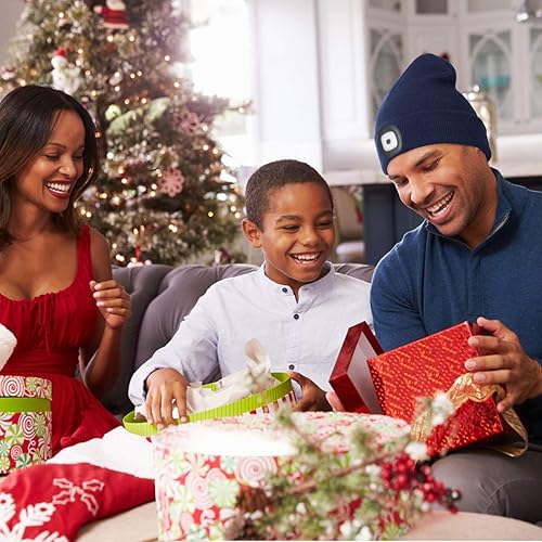 Miniatura 6 de LED Headlamp Hat Lighted USB Rechargeable Hands Free Headlamp Beanie Lamp Replacement