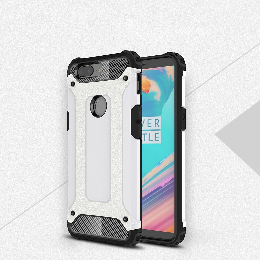 Ruckwey ROCKWEY For Oneplus 5T case,TPU+PC,durable,Shock-Proof,perfect match For Oneplus 5T(white)