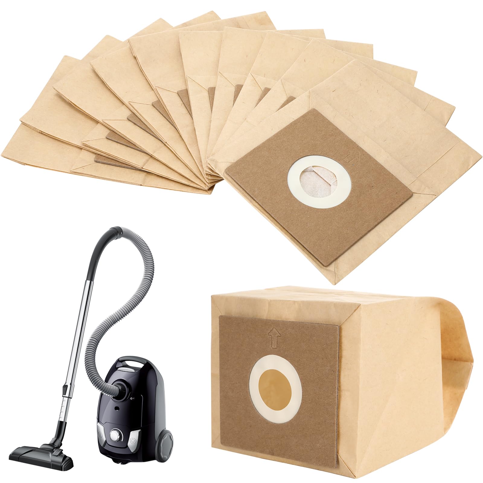 10PCS Vacuum Cleaner Bags for Bush Argos Vytronix Hoover 10x11cm Dust Bags