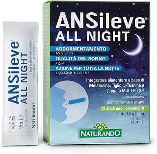 ANSileve® ALL NIGHT NATURANDO 21 Stick Pack
