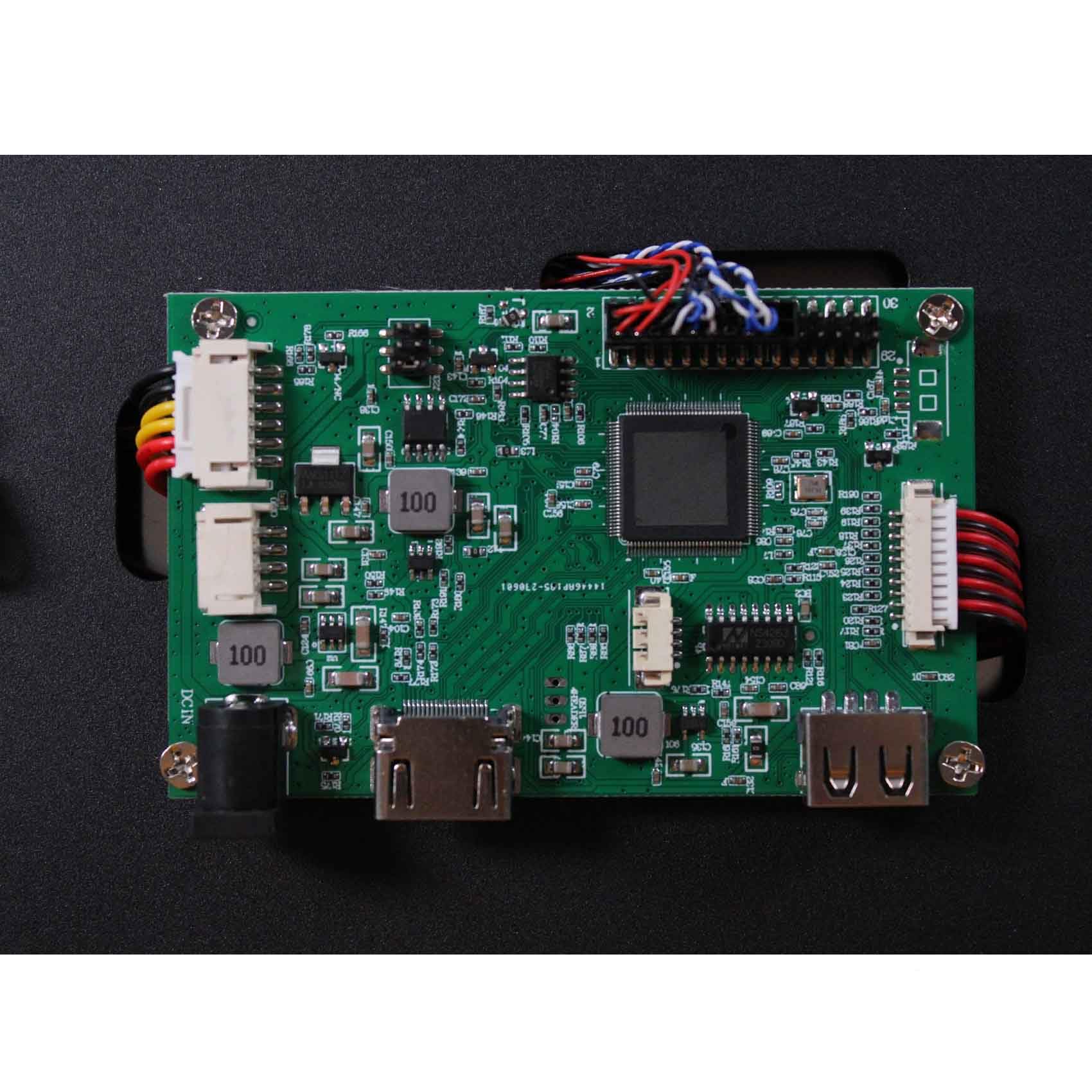 VSDISPLAY 10,1 pollici 1280x800 IPS piccolo schermo LCD 1000 pidocchi pannello di visualizzazione ad alta luminosità con cassa del metallo, supporta l'ingresso video USB