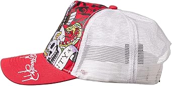 Amazon | [Ed Hardy] CAP 正規品 2023 タトゥー 刺繍 キャップ